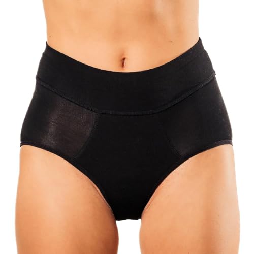 Bambody Absorbent Panty: Period Panties | Maternity and Postpartum Underwear - 1 Pack: Black - Small